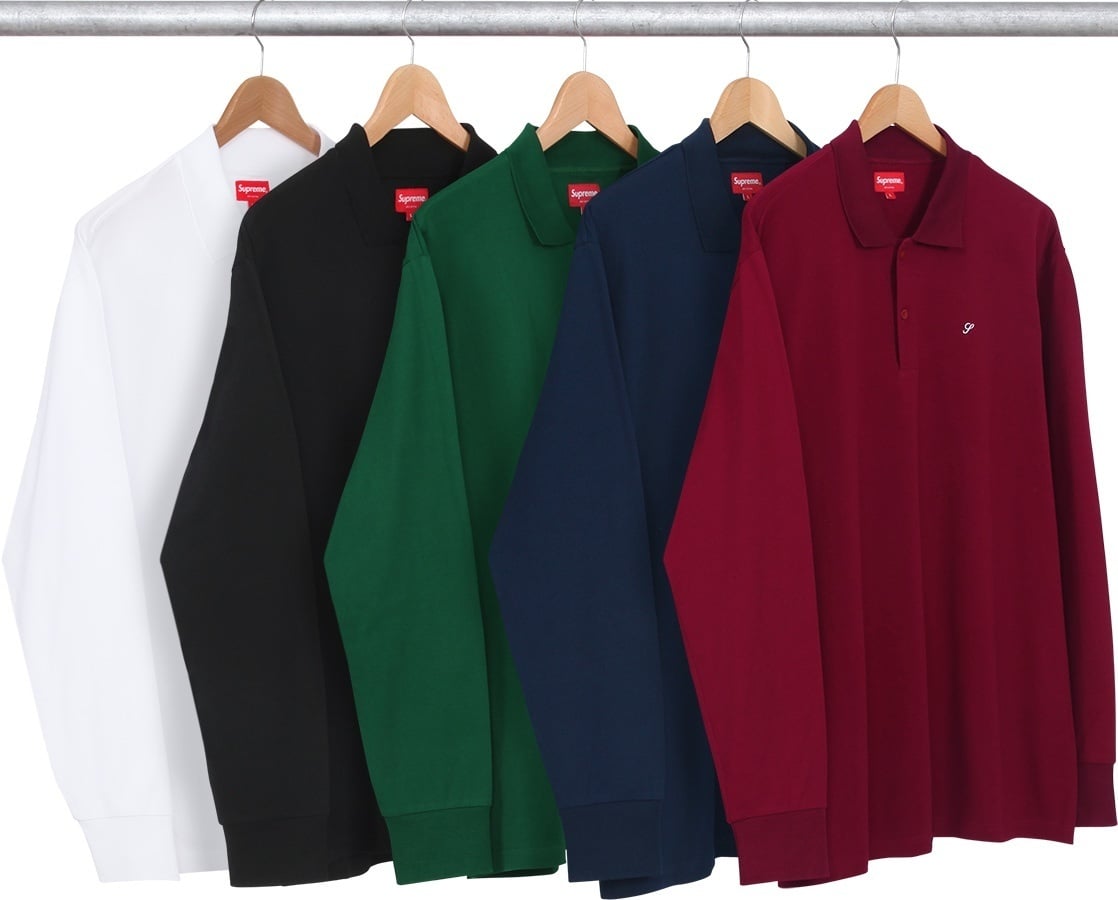 Solid L/S Polo